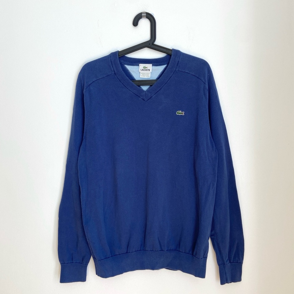Lacoste // v-neck sweater